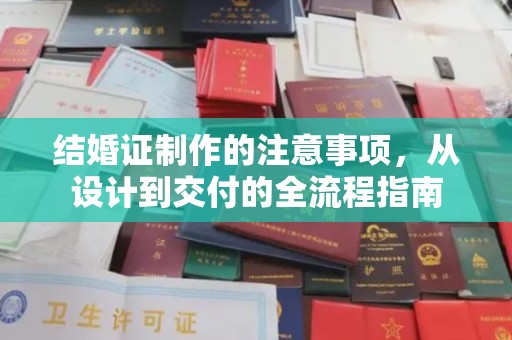 布拖结婚证制作的注意事项，从设计到交付的全流程指南
