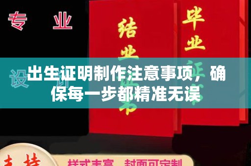 布拖出生证明制作注意事项，确保每一步都精准无误