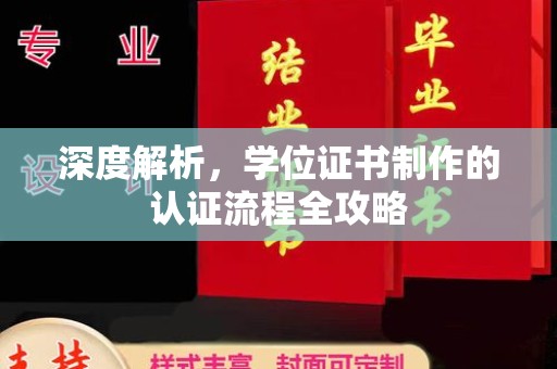布拖深度解析，学位证书制作的认证流程全攻略