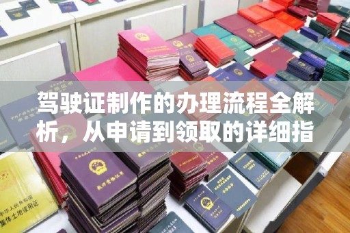 布拖驾驶证制作的办理流程全解析，从申请到领取的详细指南