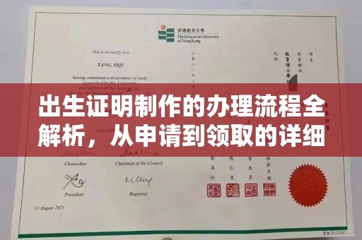 布拖出生证明制作的办理流程全解析，从申请到领取的详细指南